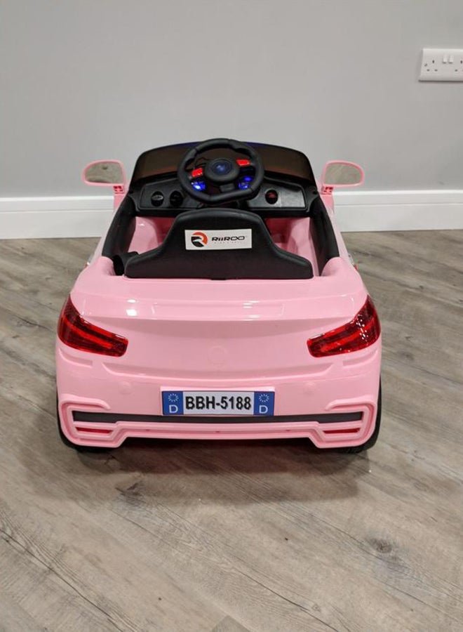 BMW Electric Ride On Car Pink 105x60x50centimeter