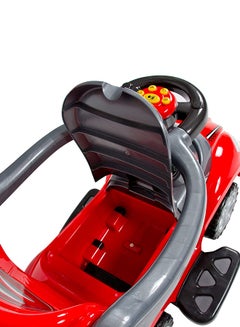 Toy House 3 In 1 Deluxe Mega Push Car With Handle-382  - Image 4