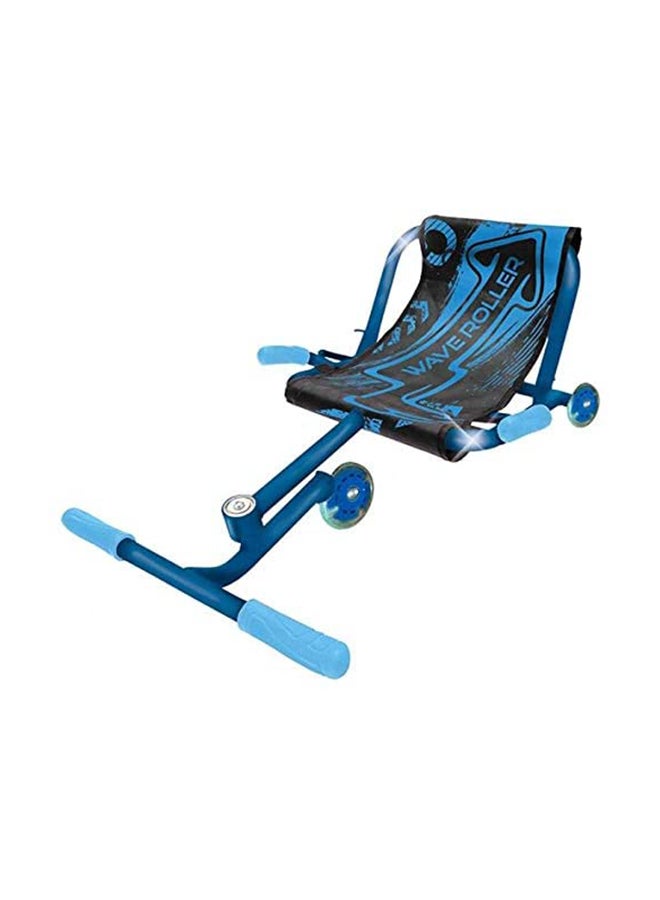 Rockbaby Ride-On Wave Roller With Handle Durable Foldable Comfortable Premium Quality 93x29x44cm  - Image 3