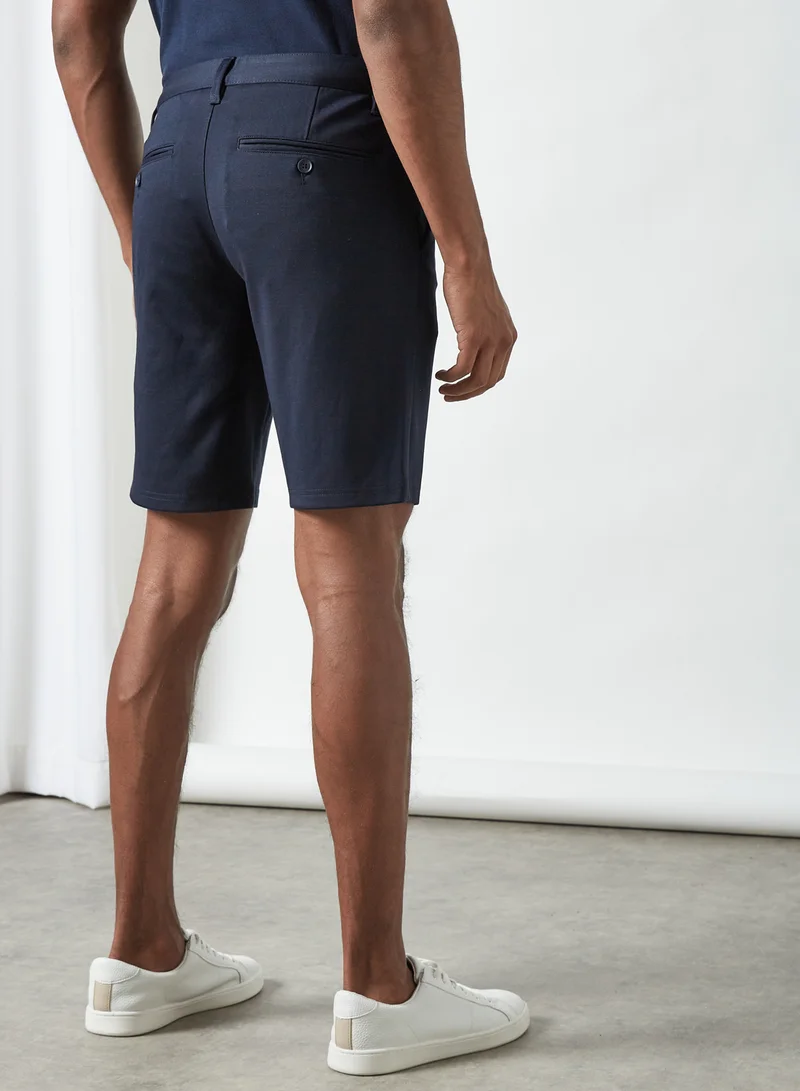 Only & Sons Mark Knitted Shorts Night Sky