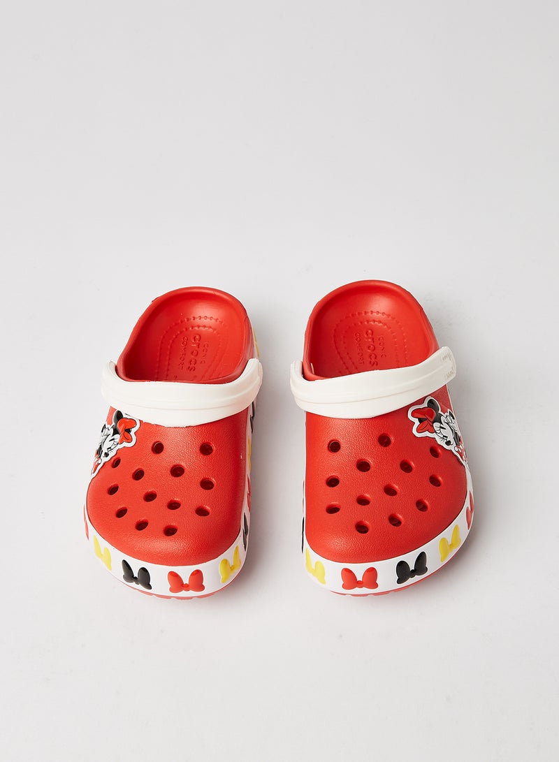 crocs Kids Fun Lab Minnie Mouse Clogs Flame  - Image 2