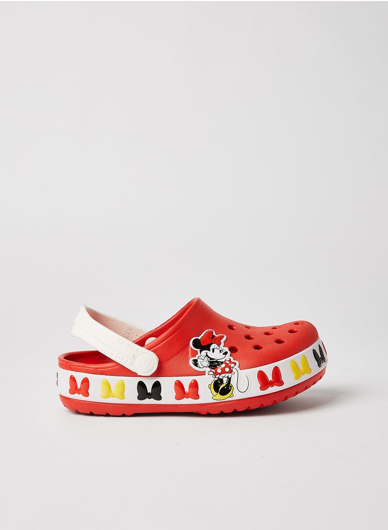 crocs Kids Fun Lab Minnie Mouse Clogs Flame  - Image 1