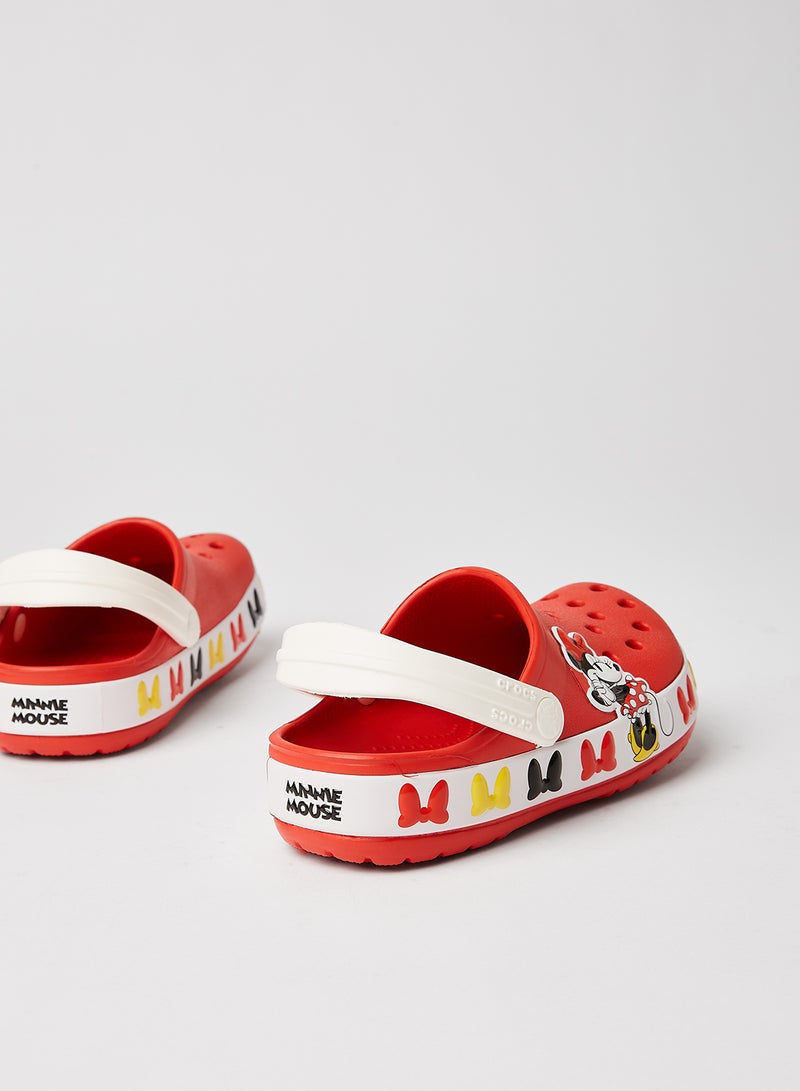 crocs Kids Fun Lab Minnie Mouse Clogs Flame  - Image 3