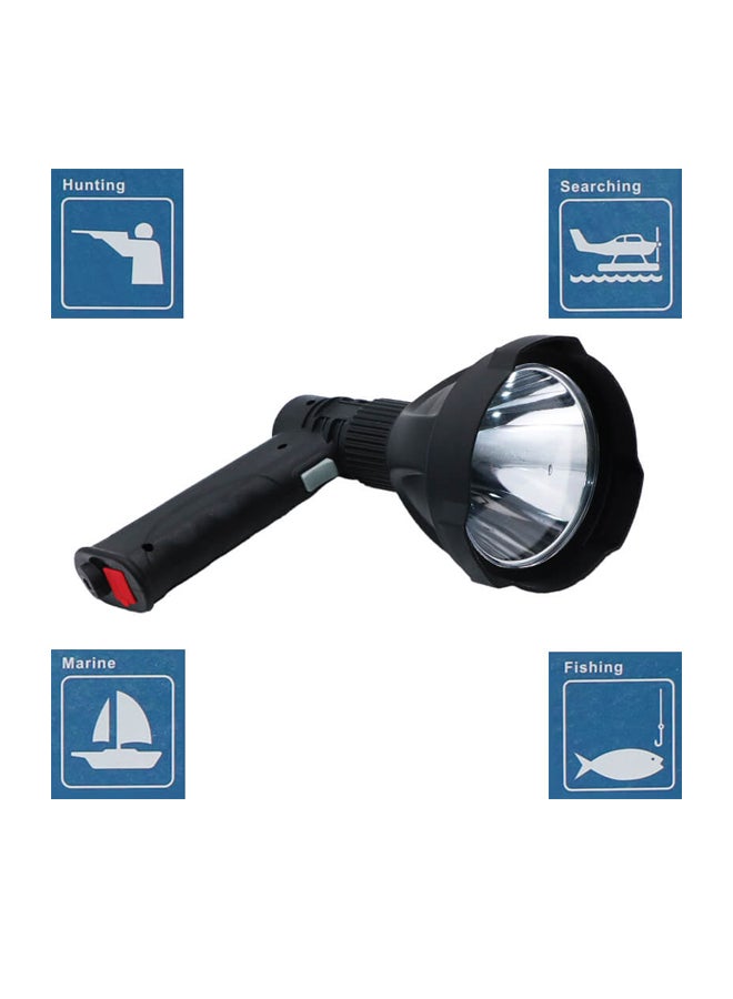 بيوينتي مصباح LED للحالات الطارئة قابل للشحن أسود 12 x 20سم - Image 5