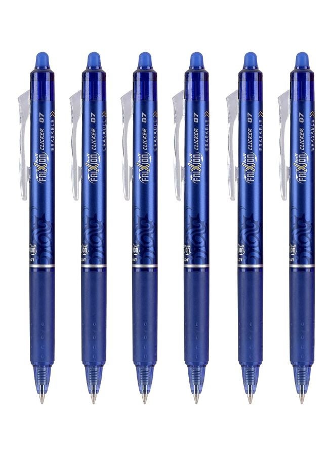 PILOT - Frixion Clicker Erasable Blue/Silver - Image 1