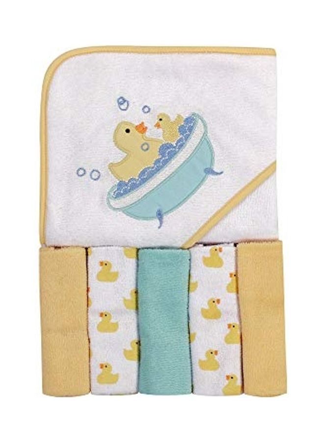 6-Piece Baby Hooded Towel Set