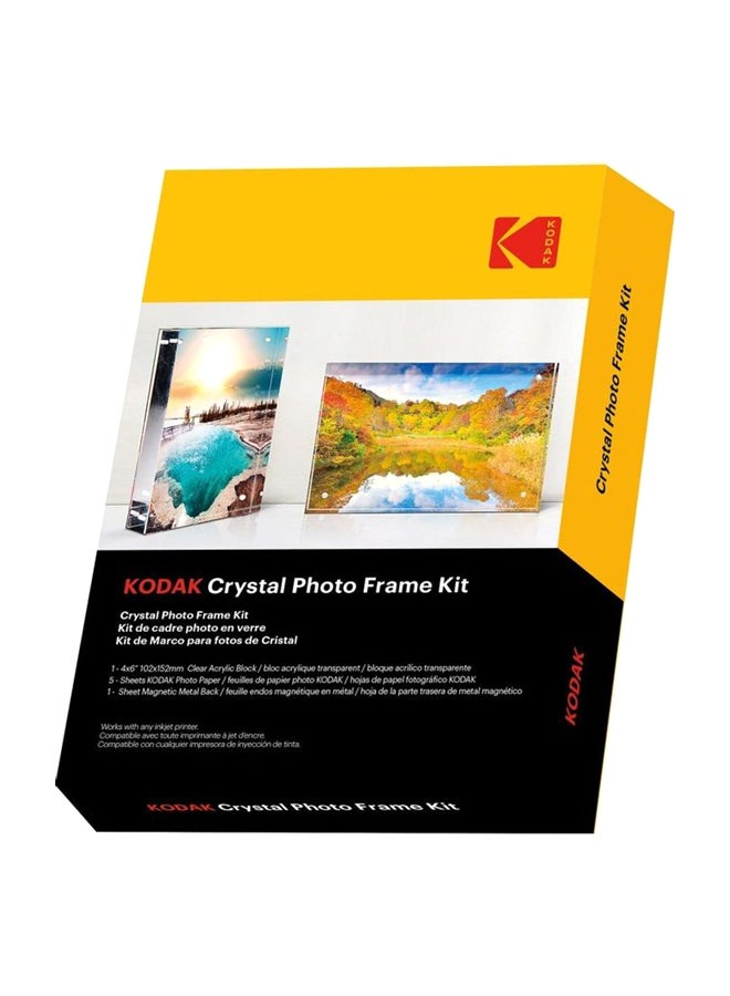 Kodak - Crystal Photo Frame Kit a6 - Image 1
