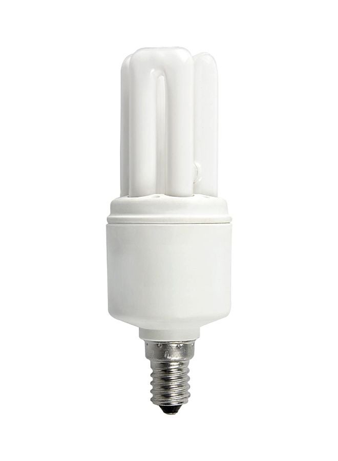 OSRAM CFL T3 Stick 8W Screw Bulb White/Silver - Image 1