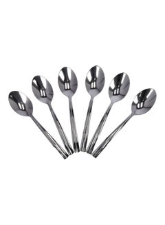 DELCASA 6-Piece Mocca Spoon Silver  - Image 1