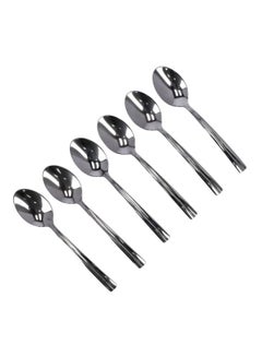 DELCASA 6-Piece Mocca Spoon Silver  - Image 2