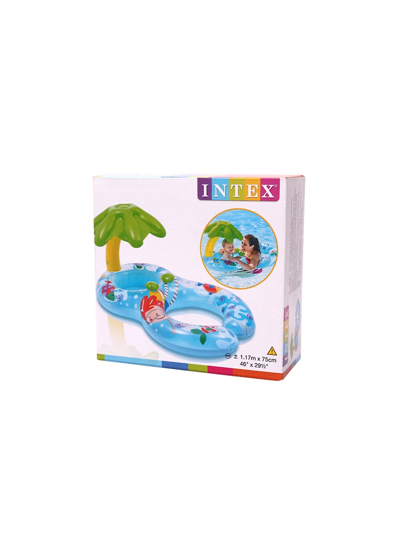 INTEX - My First Inflatable Swim Pool Float 117x75cm - Image 1