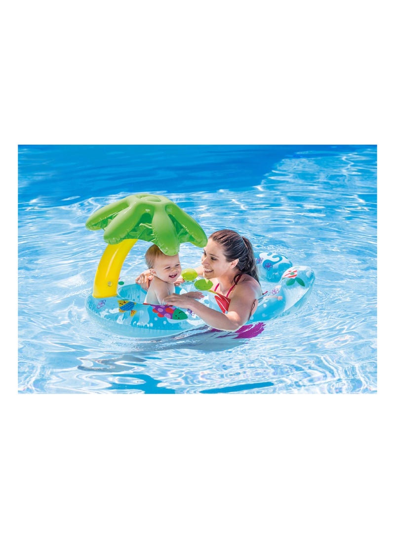 INTEX - My First Inflatable Swim Pool Float 117x75cm - Image 1