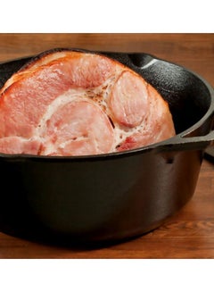 LODGE L8DOL3 Cast Iron Serving Pot, Pre-Seasoned 5 Quart Black  - Image 5