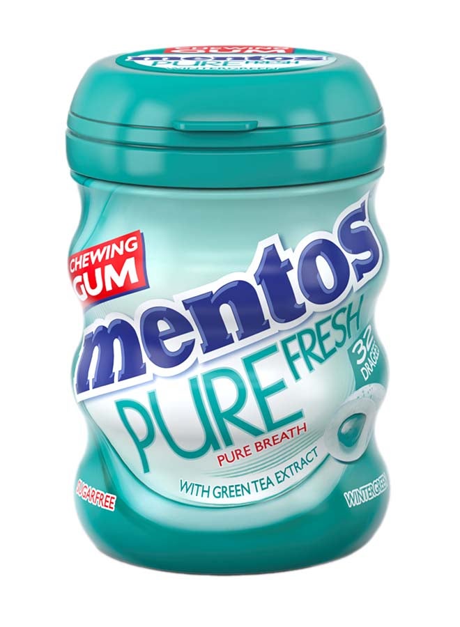 منتوس علكة بيور فريش بنكهة وينتر جرين 56جرام - Image 1