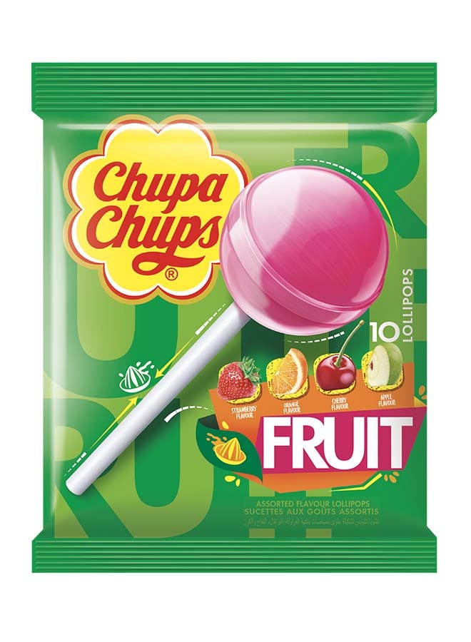 Chupa Chups Fruit Lollipops 120grams - Image 1