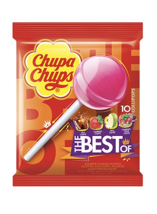 The Best Lollipop Bag Assorted Flavour 10 Piece 120grams