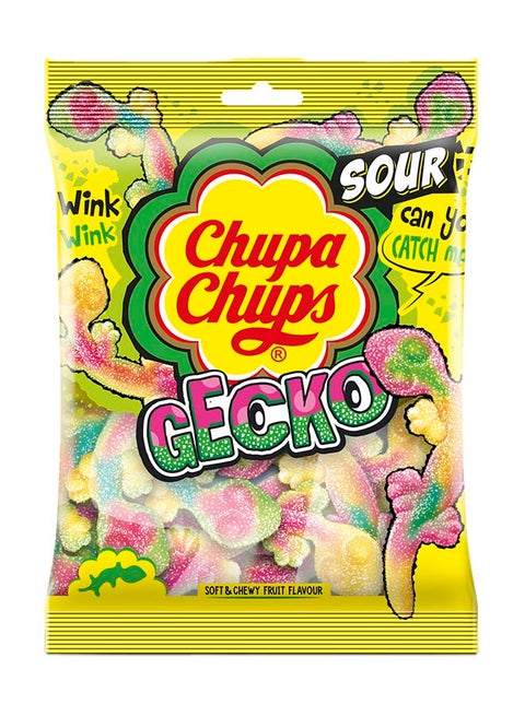 Gecko Soft And Chewy Fruit Flavour Jellies 90grams