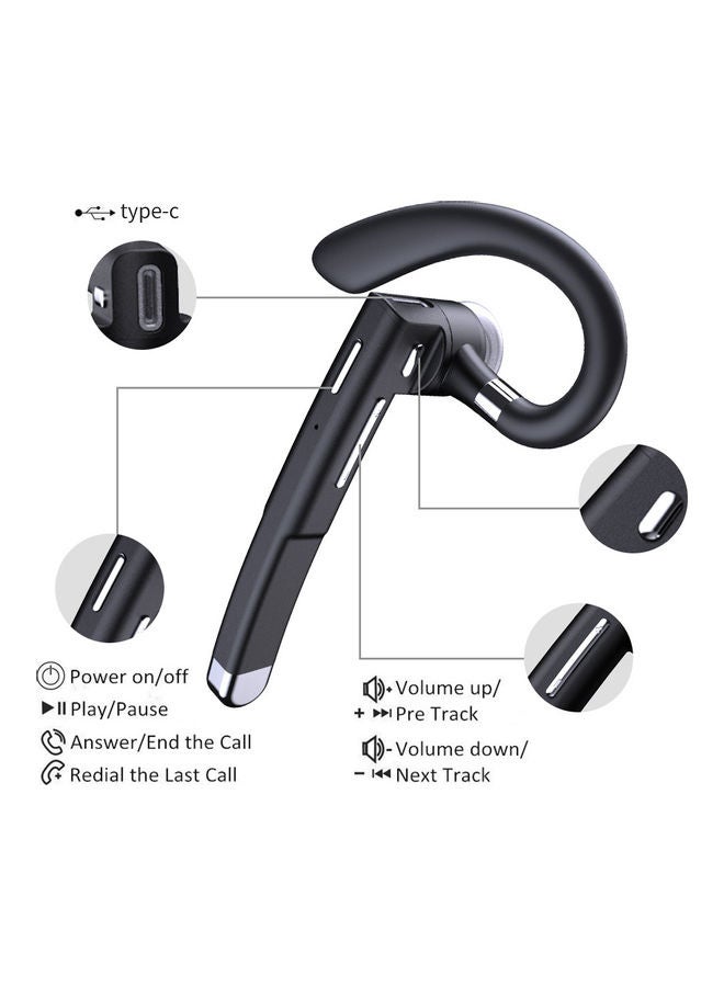 NIBEMINENT In-Ear Truewireless Headphones With Case Black/Silver - Image 2