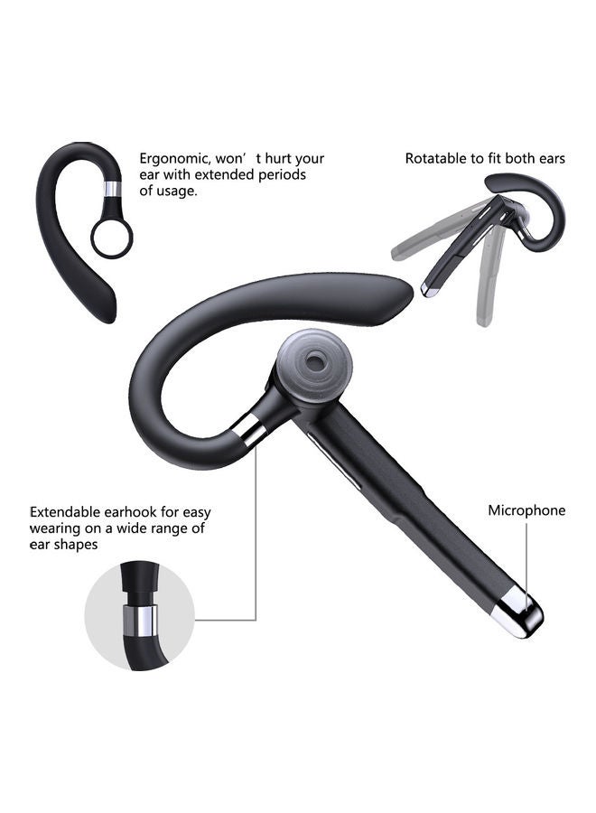 NIBEMINENT In-Ear Truewireless Headphones With Case Black/Silver - Image 3