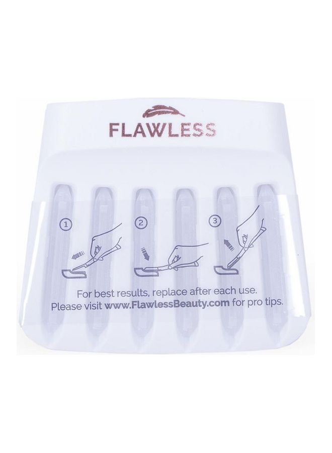 finishing touch Flawless  GLO Facial Hair Remover White  - Image 3