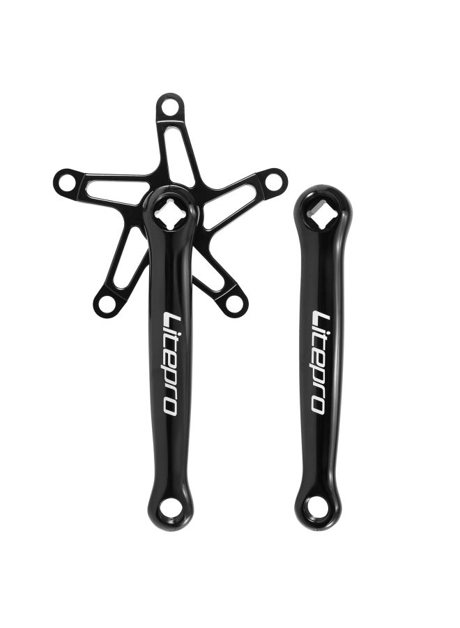 Litepro 2-Piece Bicycle Crankset Set 5.1inch  - Image 3