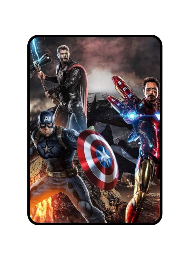 Theodor Protective Flip Case Cover For Apple iPad 8th Generation Avengers Poses - Image 1
