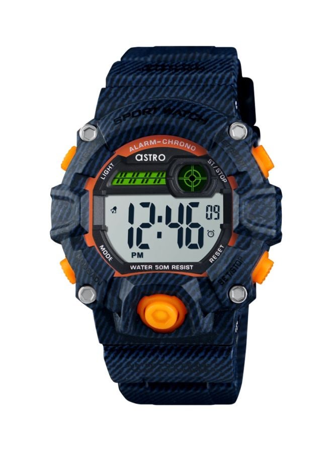 ASTRO - Kids' Water Resistant Digital Wrist Watch A9936-PPNSO - 37 mm - Blue - Image 1