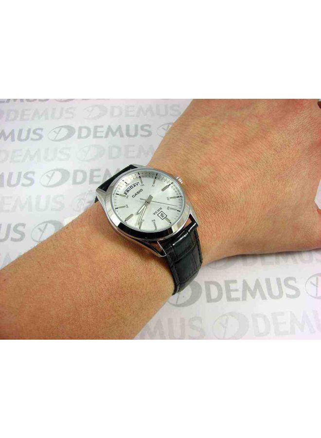 CASIO - Men's Enticer Series Analog Watch MTP-1370L-7AV - Image 1