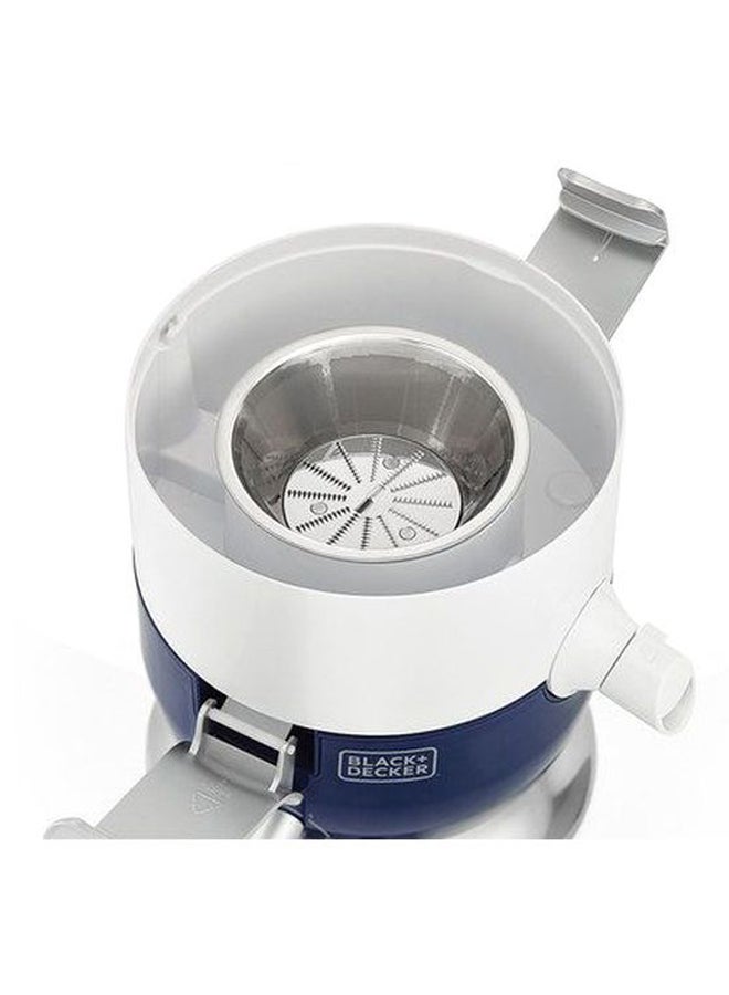BLACK+DECKER - Juice Extractor JE350 400.0 ml 1000.0 W JE350 Blue/White/Clear - Image 1