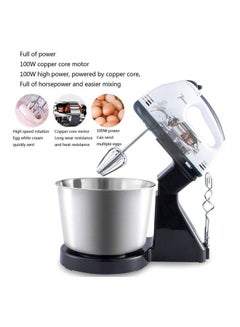Scarlett 7 Speed Electric Kitchen Mixer 2.0 L 200.0 W MM-133K Silver/Black  - Image 2