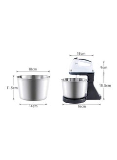 Scarlett 7 Speed Electric Kitchen Mixer 2.0 L 200.0 W MM-133K Silver/Black  - Image 3