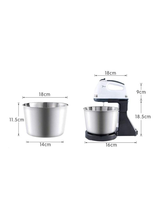 Scarlett 7 Speed Electric Kitchen Mixer 2.0 L 200.0 W MM-133K Silver/Black  - Image 3