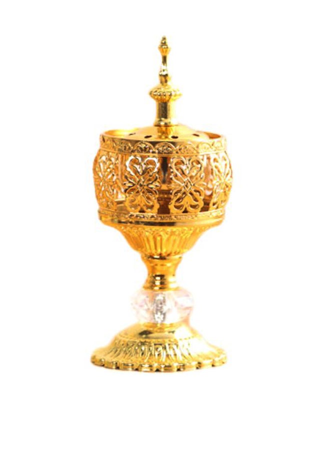 Beauenty Incense Holder Gold/Clear 19x8cm 