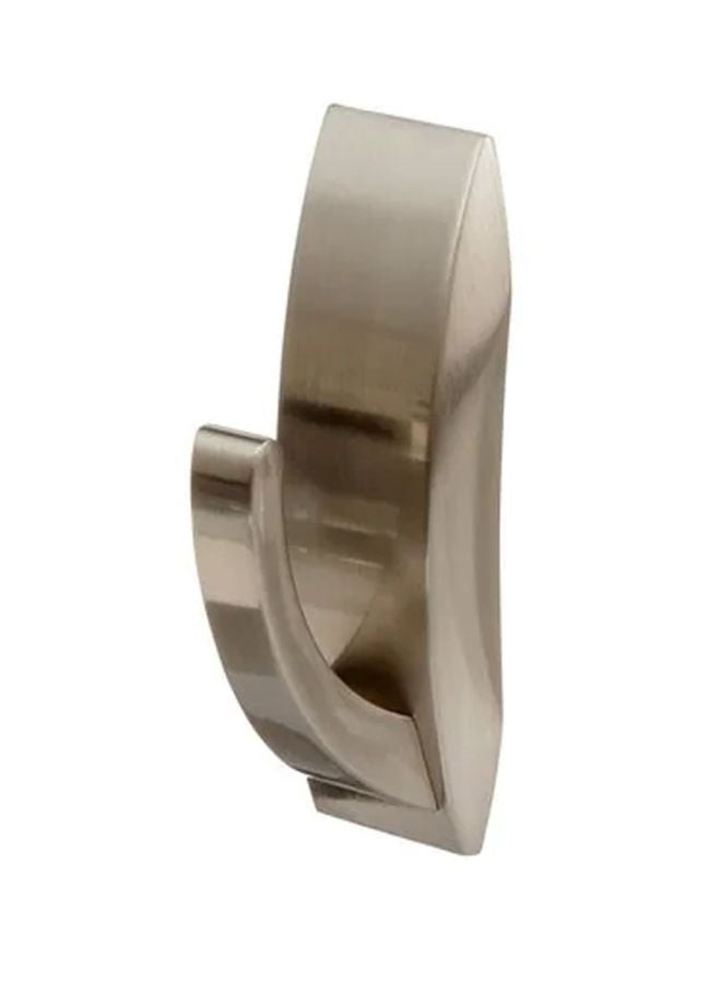 Command Damage-Free Hanging Bath Hook Silver  - Image 2