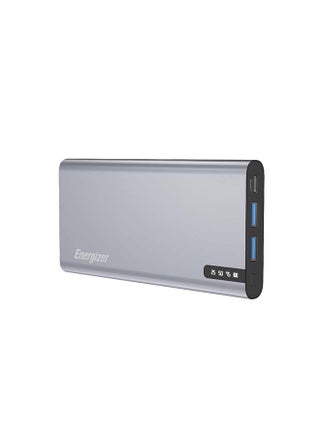 10000.0 mAh 10000 mAh Power Delivery And Quick Charging Power Bank with Dual USB-A Outputs/ USB-C Out/In Port, 18 W Smart USB-C Fast Charging for Android Devices with PowerSafe Management Grey - v1622530219/N35152892A_1