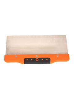 Stainless Steel Bench Scraper Silver/Orange/Black 10inch