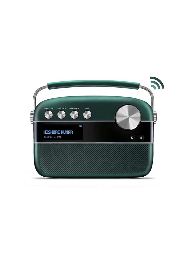Carvaan Wifi,Digital Music Player- Preloaded 5000 Evergreen(Hindi) Songs SC211WIFI-H-EGRN Emerald Green 