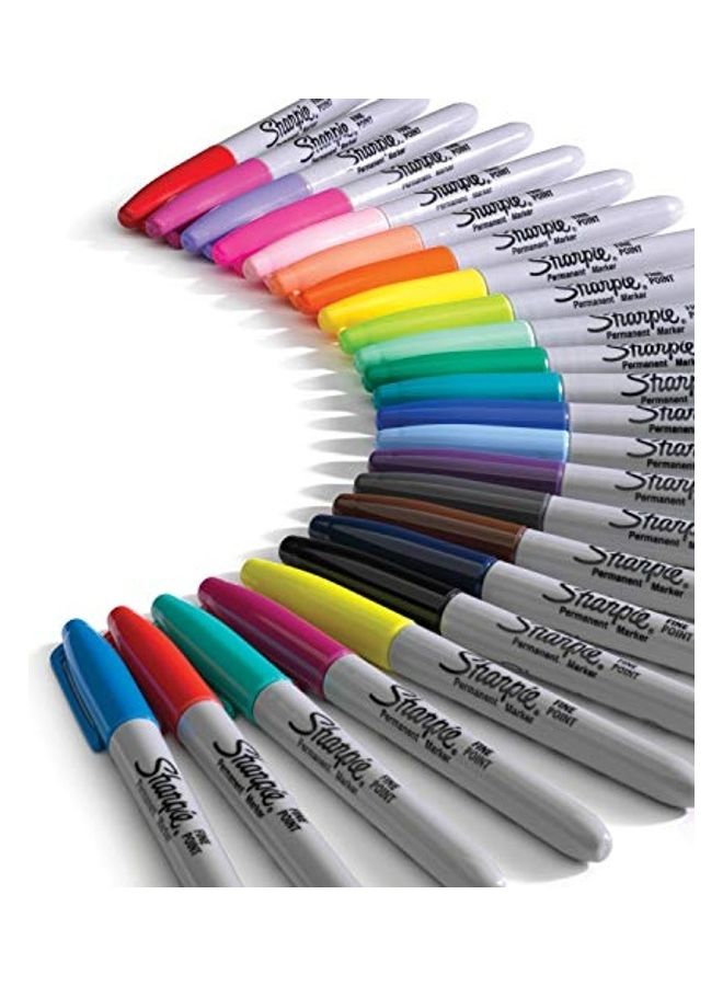 Sharpie 24-Piece Color Burst Fine Point Marker Multicolour - Image 3