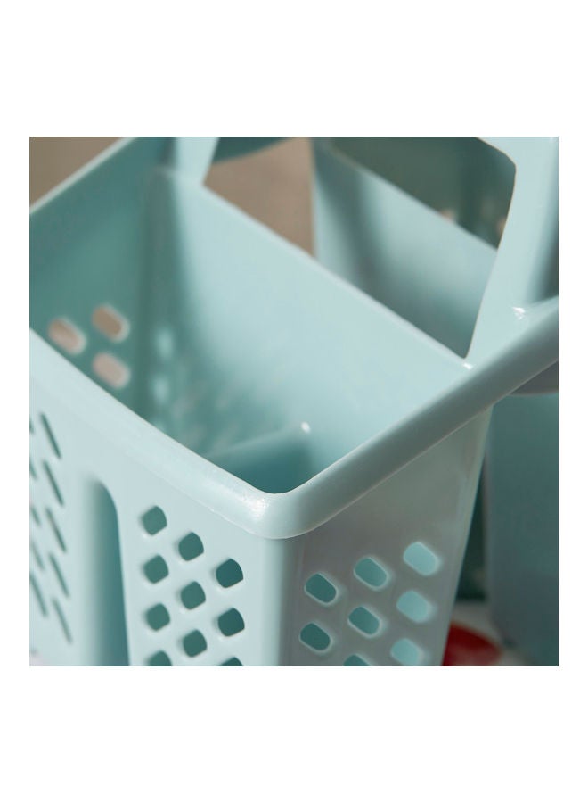 هوم بوكس حامل أدوات المائدة من سبيكترا أزرق 16 x 16سم - Image 4