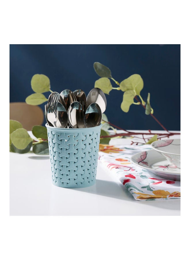 هوم بوكس حامل أدوات المائدة من سبيكترا أزرق 11 x 10.5سم - Image 4