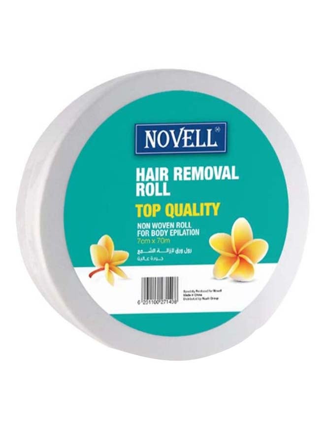 NOVELL - Hair Removal Non Woven Roll White 7cmx70meter - Image 1