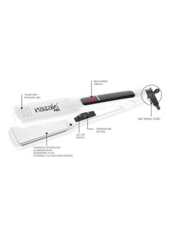 NAZAKI Hair Straightener Pro White/Black  - Image 4