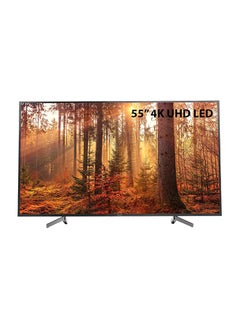 55 Inch 4K Smart LED TV With Android System, 4 HDMI and 3 USB Inputs KD-55X8000G Black - v1622535012/N31194358A_1