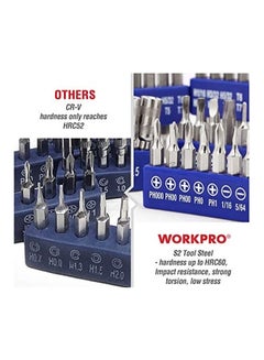 WORKPRO 69-Piece Screwdriver Kit Multicolour  - Image 4