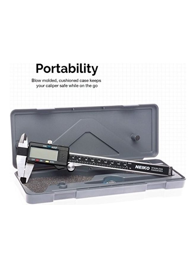 Neiko - Digital Caliper Silver/Black - Image 1