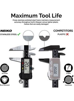 Neiko Digital Caliper Silver/Black  - Image 5