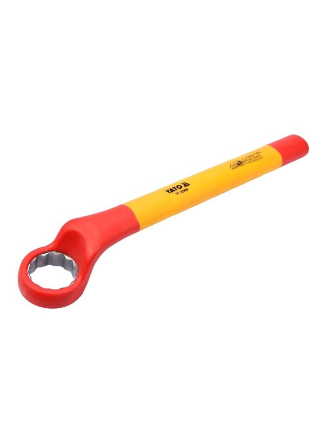 Yato Insulated Ring Wrench 32mm VDE-1000VYT-20999 Yellow/Red - Image 1