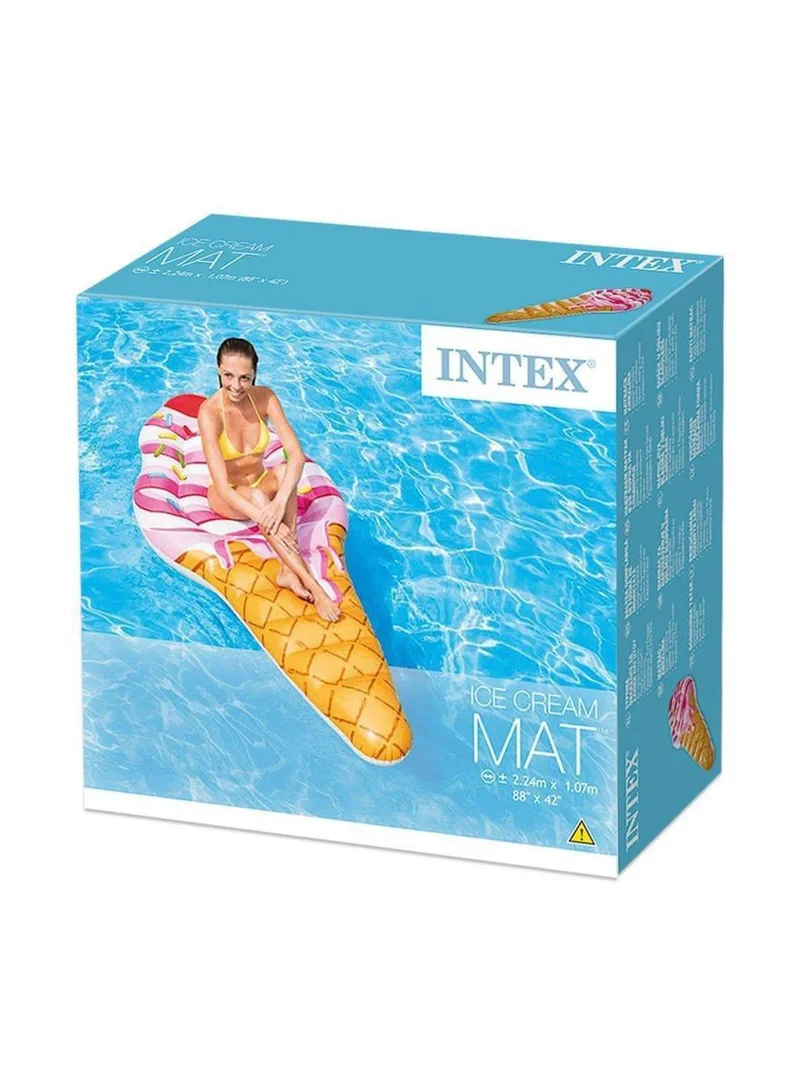انتكس Sprinkle Ice Cream Inflatable Floating Mat 224x107cm