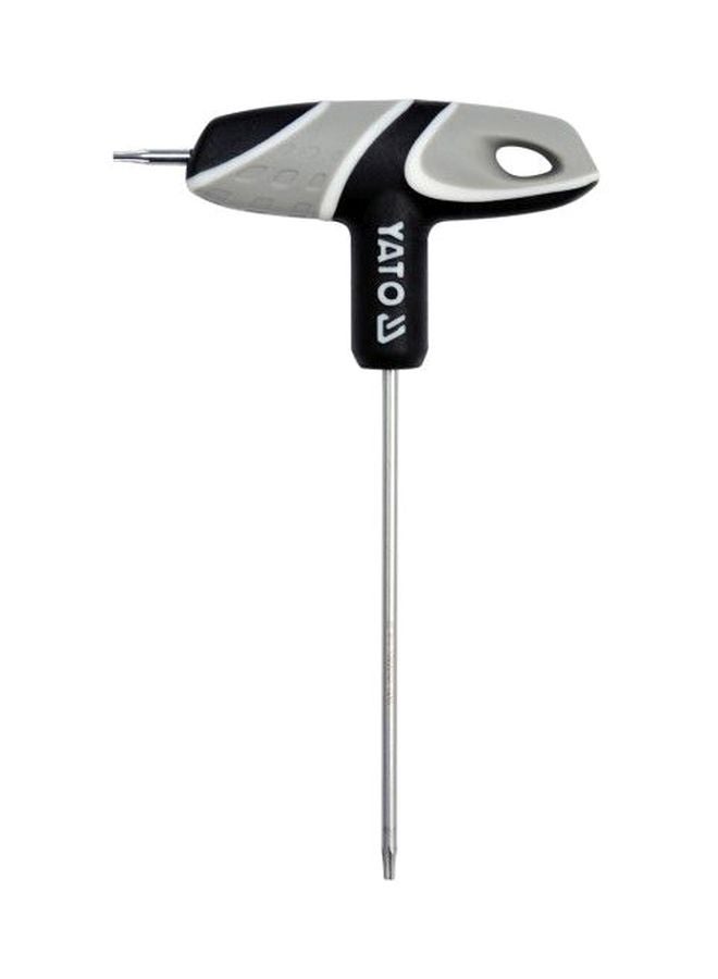 Yato T-Handle Torx Key Grey/Black/Silver - Image 1