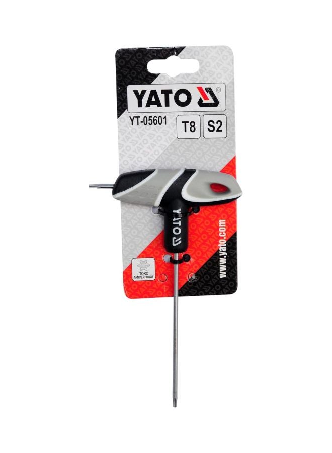 Yato T-Handle Torx Key Grey/Black/Silver - Image 3